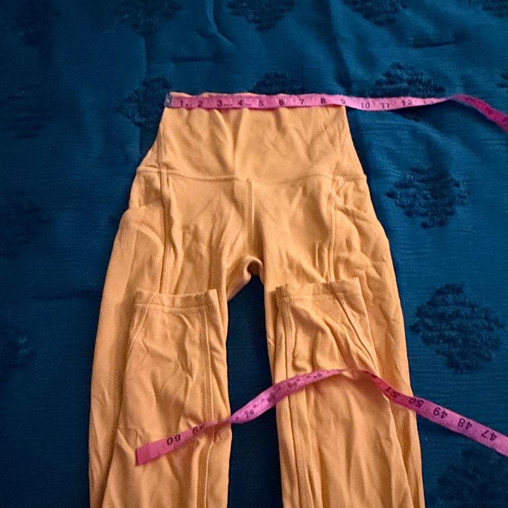 Lululemon Align high rise WITH POCKETS *MANGO DREAM - Picture 4 of 8